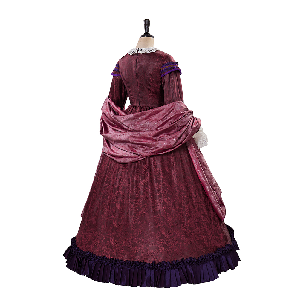 Movie Lincoln Cosplay Mary Tod - Women Fashion Gown ulasan dan harga
