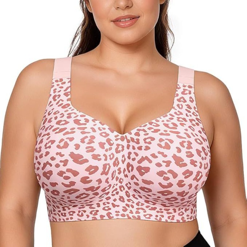 Leopard Jelly Bras No Underwir - Bra Top Seamless ulasan dan harga