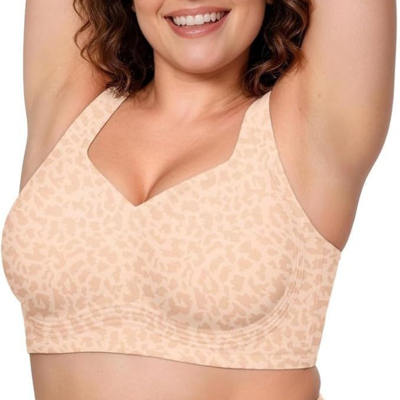 Leopard Jelly Bras No Underwir - Bra Top Seamless ulasan dan harga