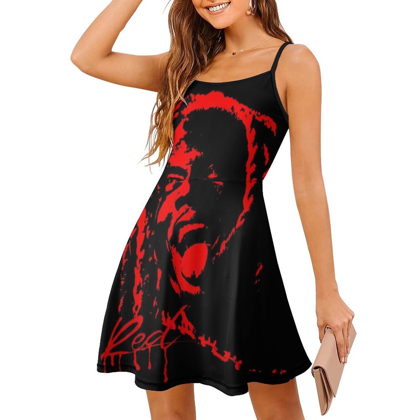 Wlr Musician Boho Chic Dress E - Women Fashion Gown ulasan dan harga