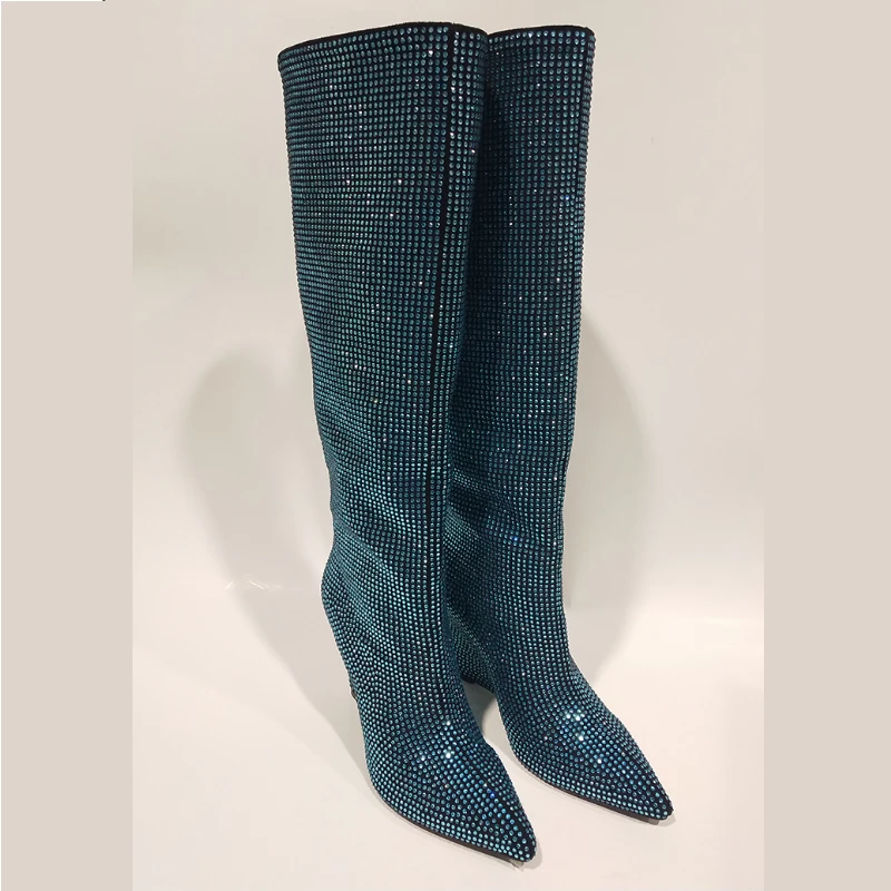 2022 New Winter Rhinestone Lea - Women'S Fashion Show 2022 ulasan dan harga