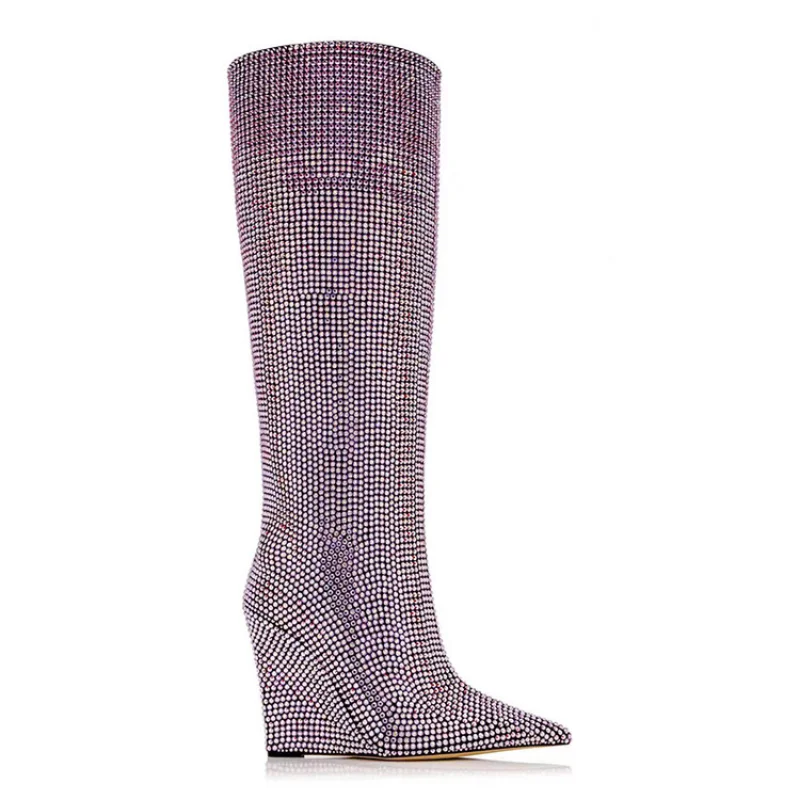 2022 New Winter Rhinestone Lea - Women'S Fashion Show 2022 ulasan dan harga