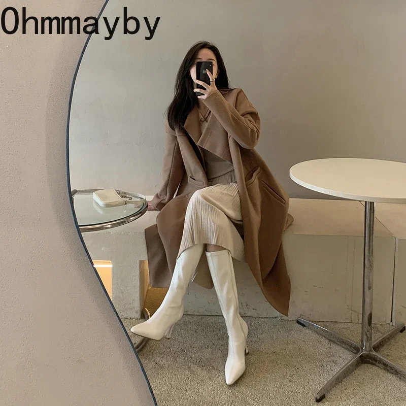 Winter Women Long Boots Fashio - Women'S Fashion Knee High Boots ulasan dan harga