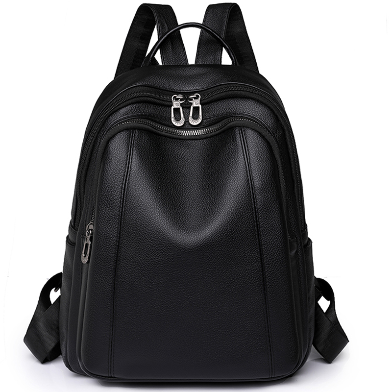 High Quality Leather Backpack  - Women Fashion Online ulasan dan harga