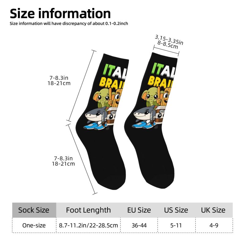 Custom Italian Brainrot Dress  - Women'S Fashion Socks ulasan dan harga