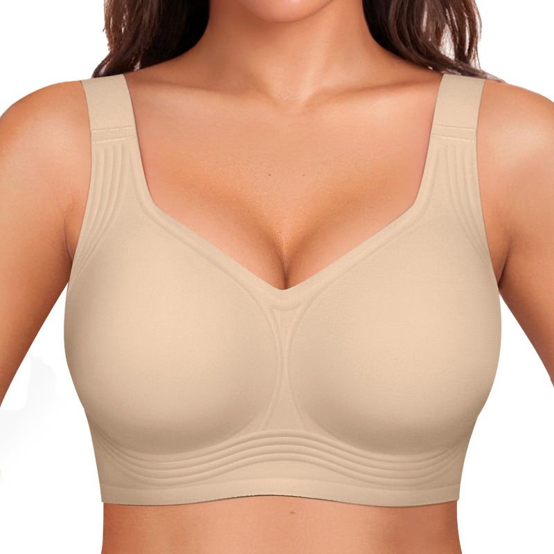 Plus Size Wireless Jelly Bra W - Bra Top Seamless ulasan dan harga