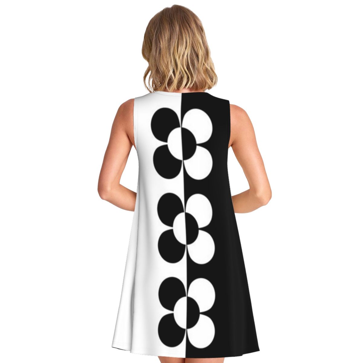 Black And White Retro 1960s Fl - Women'S Fashion In The 1960S ulasan dan harga