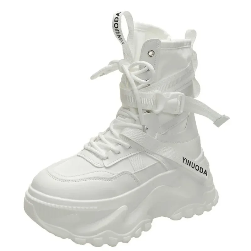 Fashion Women Chunky Platform  - Women'S Fashion Socks ulasan dan harga