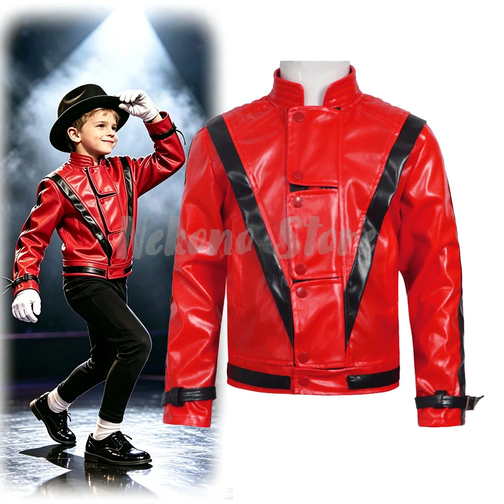 Michael Jackson Thriller Scary - Women'S Fashion Leather Jacket ulasan dan harga