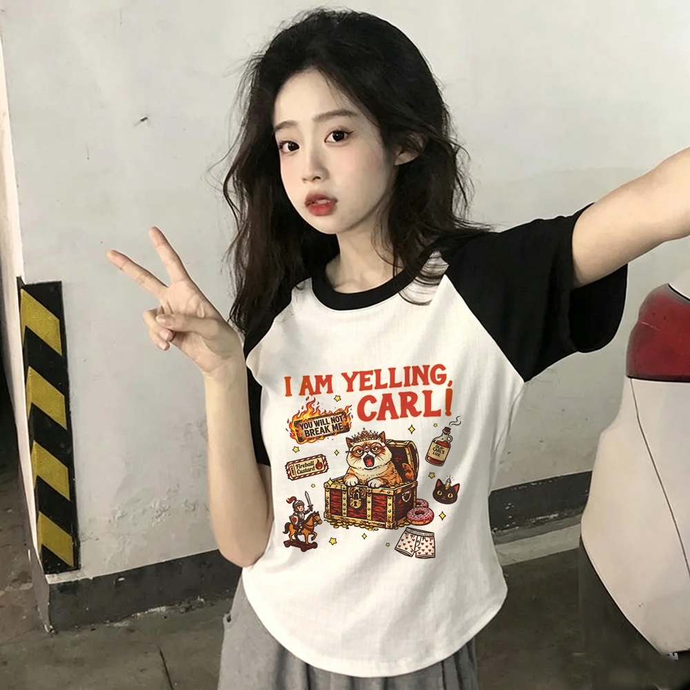Dungeon Crawler Carl shirt wom - Women Fashion 80S ulasan dan harga