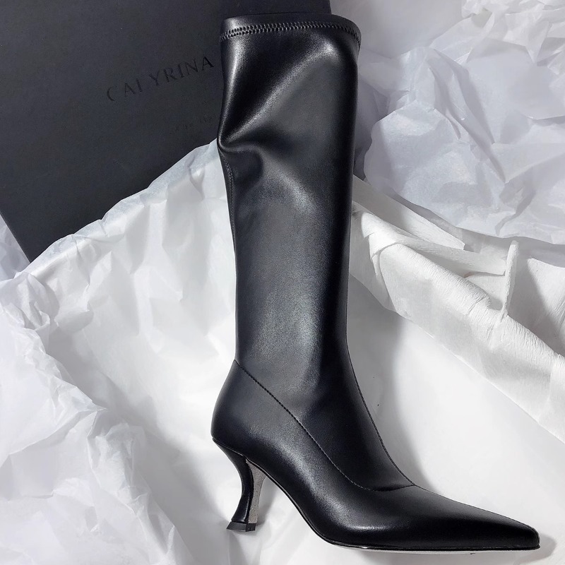 Autumn New Stiletto Fashion Bo - Women'S Fashion Knee High Boots ulasan dan harga