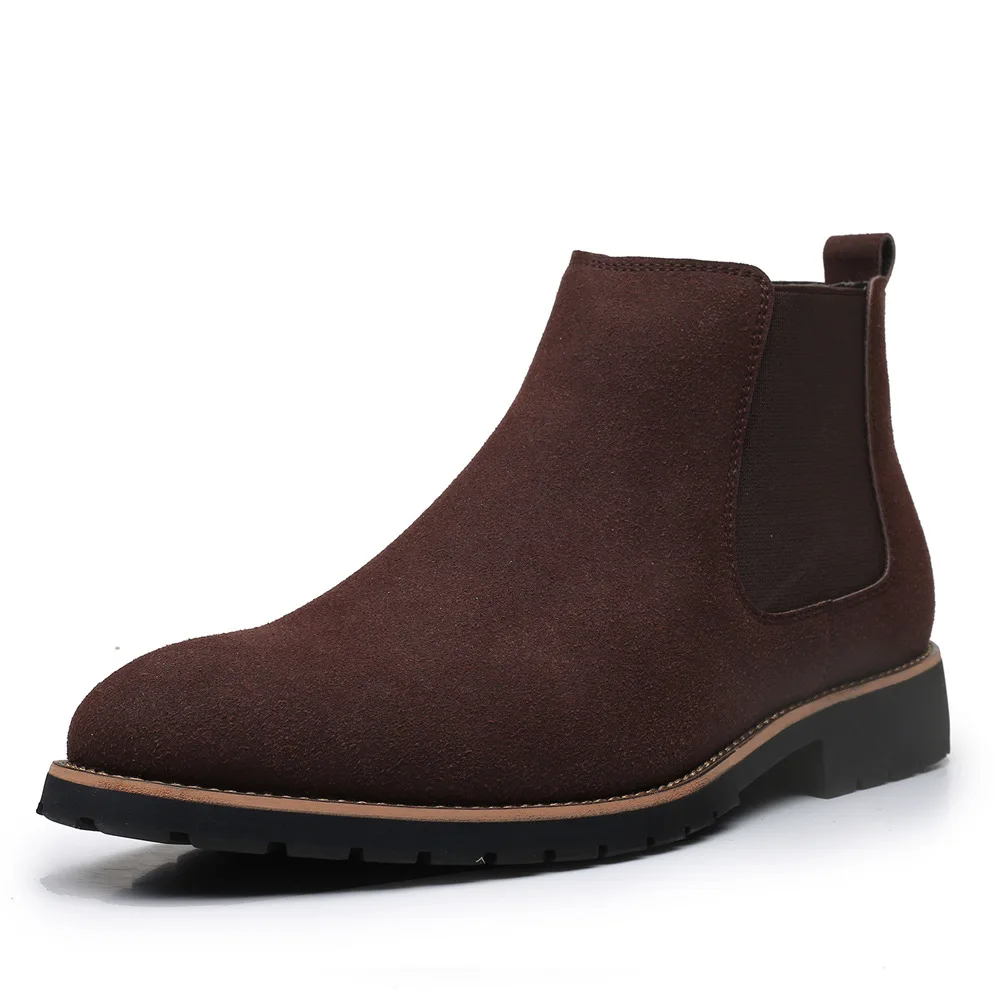 Men Ankle Boots British Style  - Women'S Fashion Business Casual ulasan dan harga