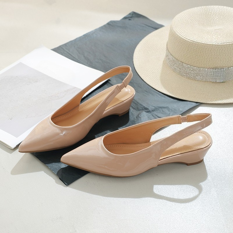Fashion pointed-toe back sanda - Women'S Fashion Business Casual ulasan dan harga