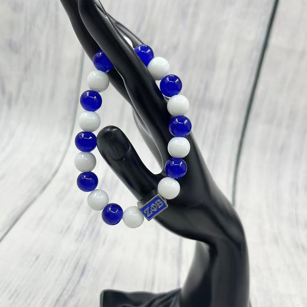 Blue and White Glass Beads Zet - Women'S Fashion In 1920 ulasan dan harga