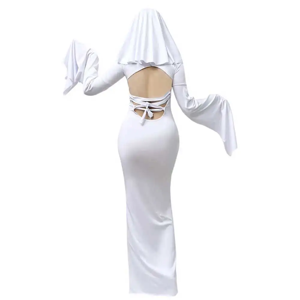 Anime Ghost Female Cosplay Cos - Bodycon Dress Women ulasan dan harga