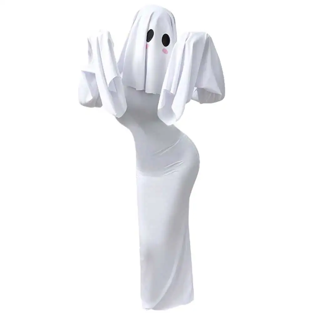 Anime Ghost Female Cosplay Cos - Bodycon Dress Women ulasan dan harga