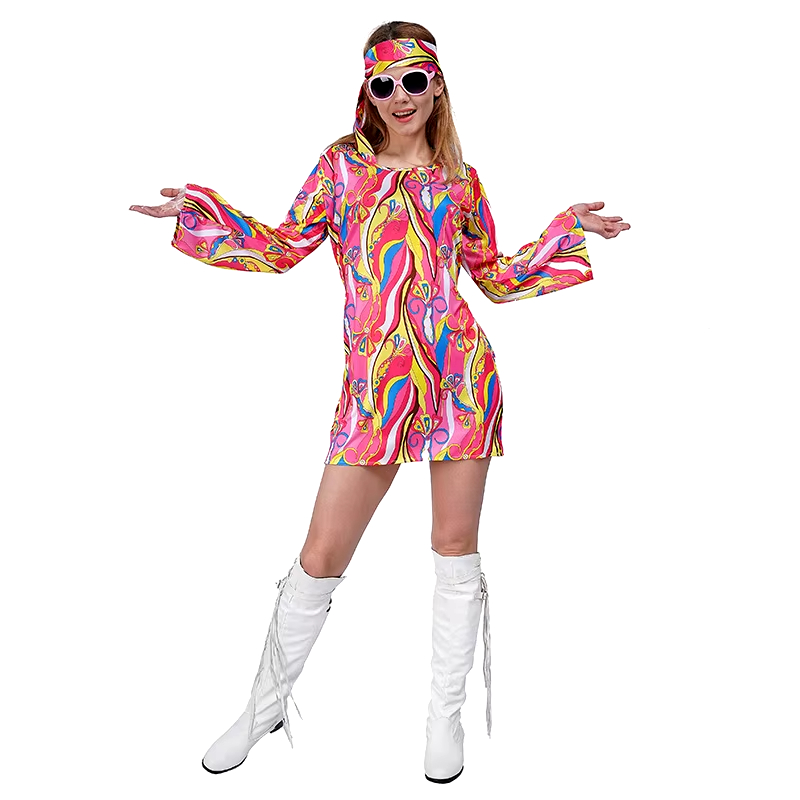 Hippie Cosplay Costumes 1960s  - Women'S Fashion In The 1960S ulasan dan harga