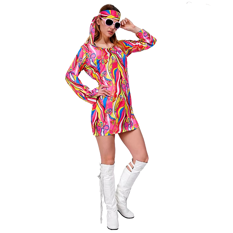 Hippie Cosplay Costumes 1960s  - Women'S Fashion In The 1960S ulasan dan harga