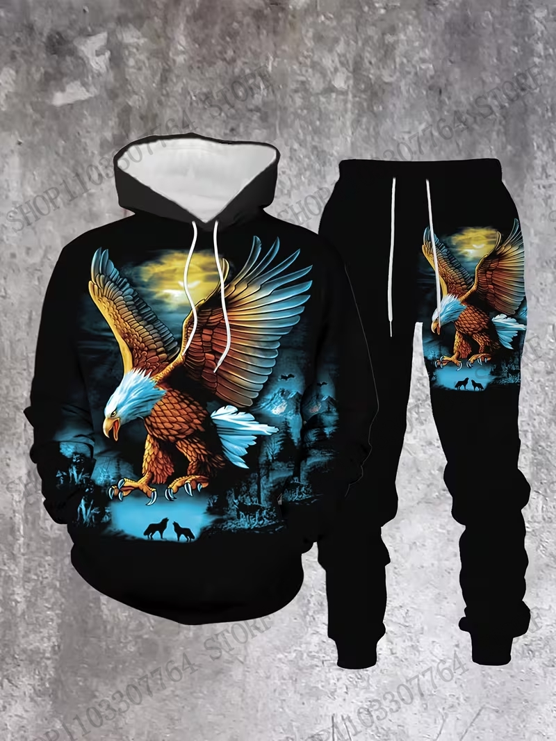 Autumn Winter Hoodie Pant Set  - Women And Men Fashion ulasan dan harga