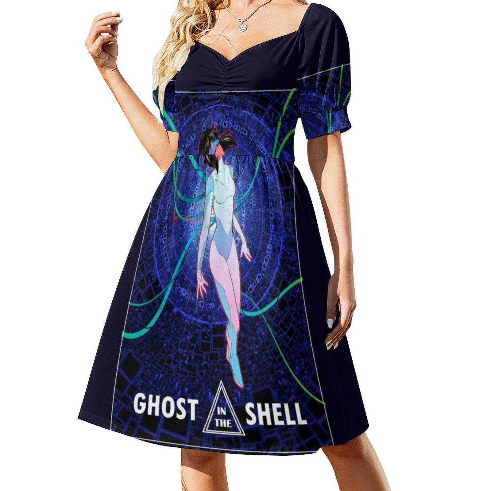 Ghost In The Shell Boho Chic D - Women Fashion Gown ulasan dan harga
