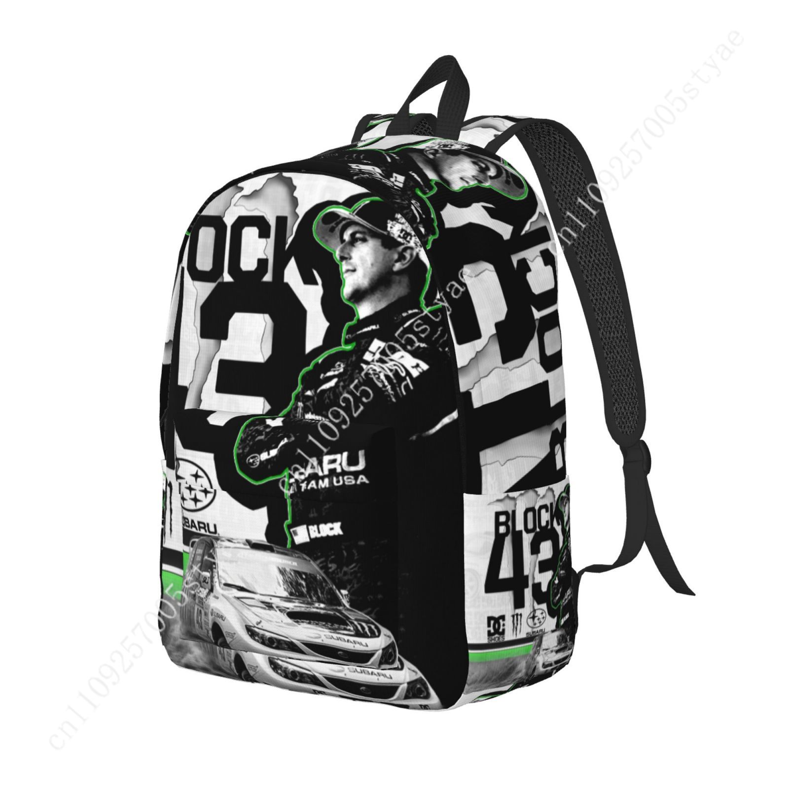 Ken Block 43 Custom Canvas Lig - Women'S Fashion Backpack ulasan dan harga
