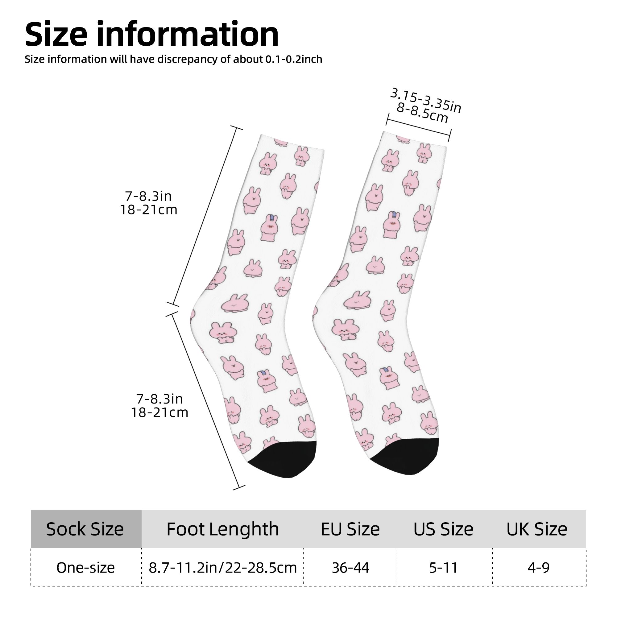 Custom Cartoon A-Asamimichans  - Women'S Fashion Socks ulasan dan harga