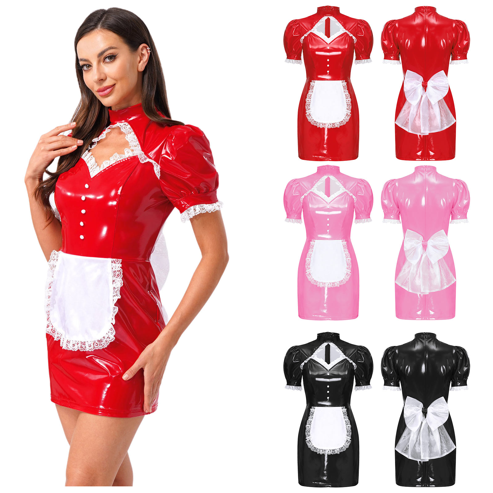 Women Halloween Maid Uniform G - Bodycon Dress Women ulasan dan harga