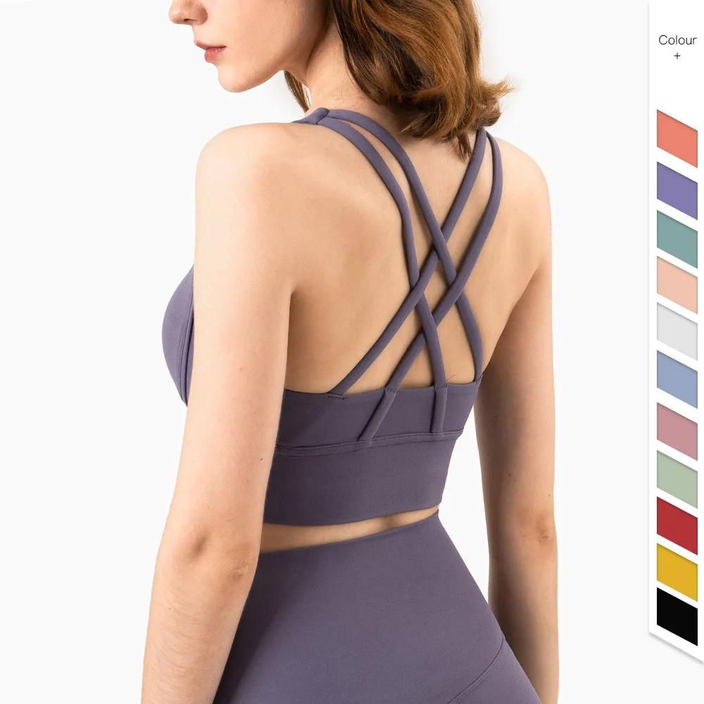 Summer Fashion Cross Back Wome - Bra Top Seamless ulasan dan harga