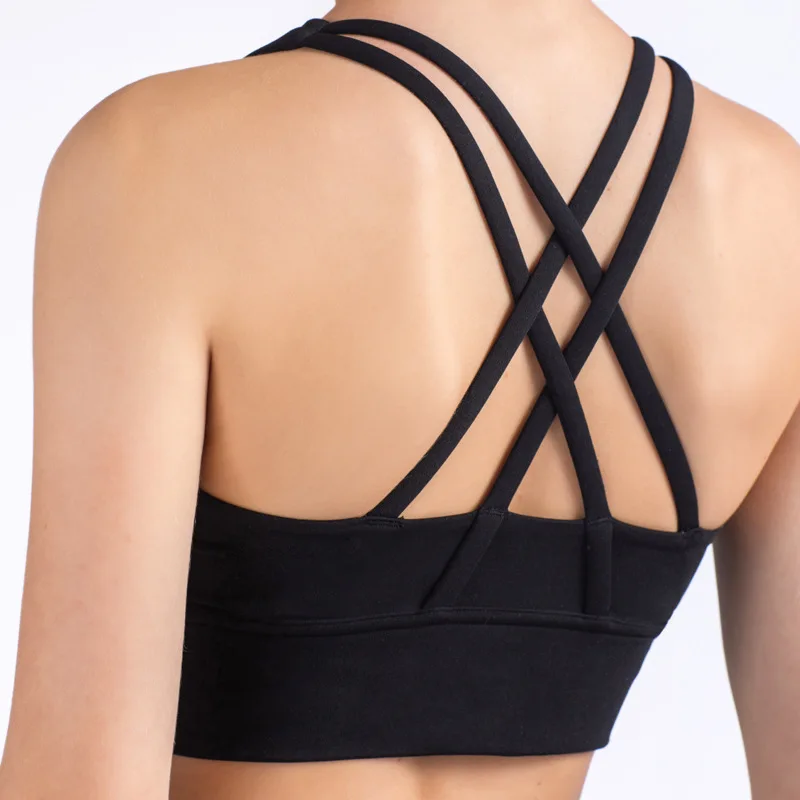 Summer Fashion Cross Back Wome - Bra Top Seamless ulasan dan harga