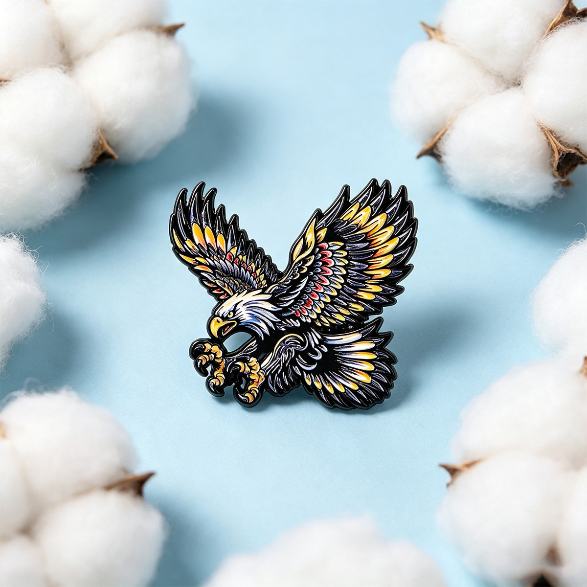 9pcs Flying Eagle Enamel Pin B - Women'S Fashion Backpack ulasan dan harga