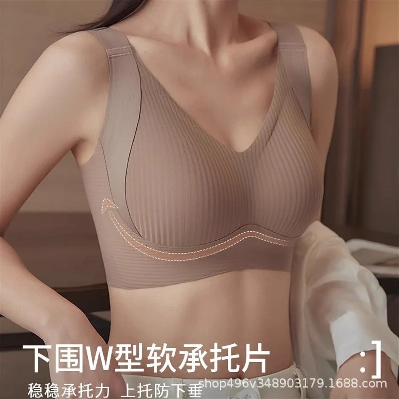 M-8XL PlusSize Women Full Cove - Bra Top Seamless ulasan dan harga