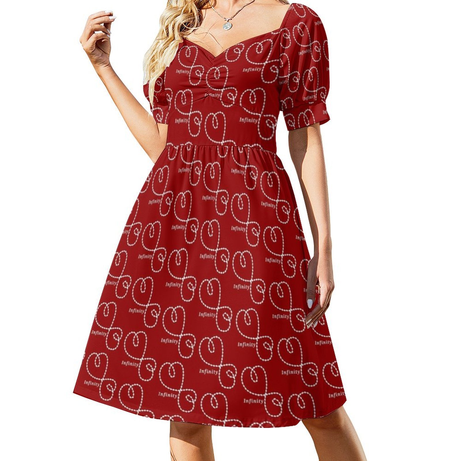 Infinity Love Boho Chic Dress  - Women Fashion Gown ulasan dan harga