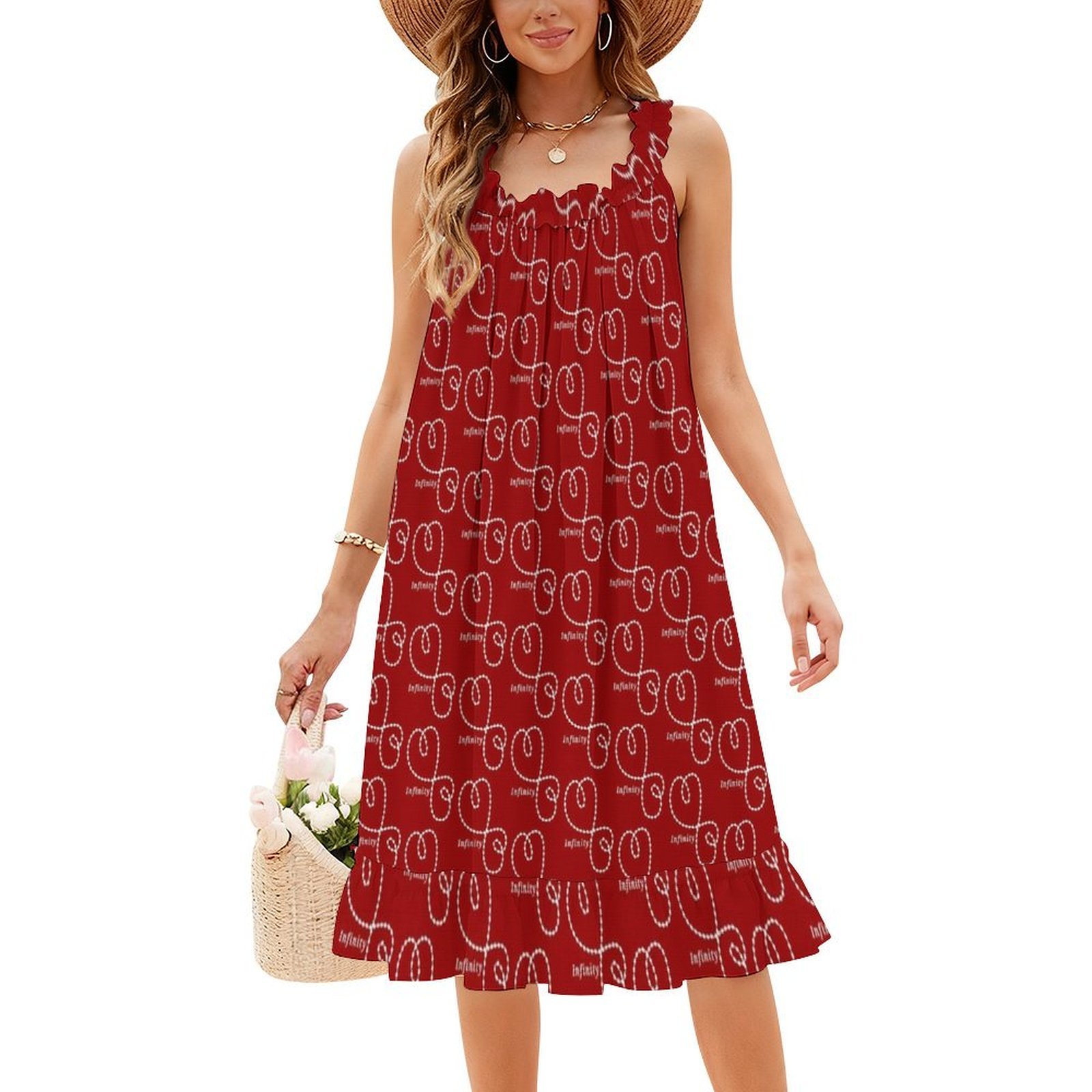 Infinity Love Boho Chic Dress  - Women Fashion Gown ulasan dan harga