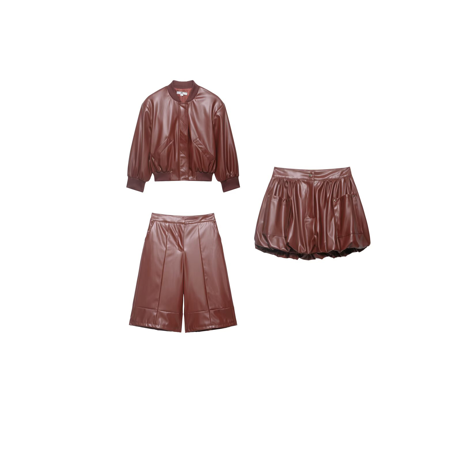 New women's commuting style fa - Women'S Fashion Leather Jacket ulasan dan harga
