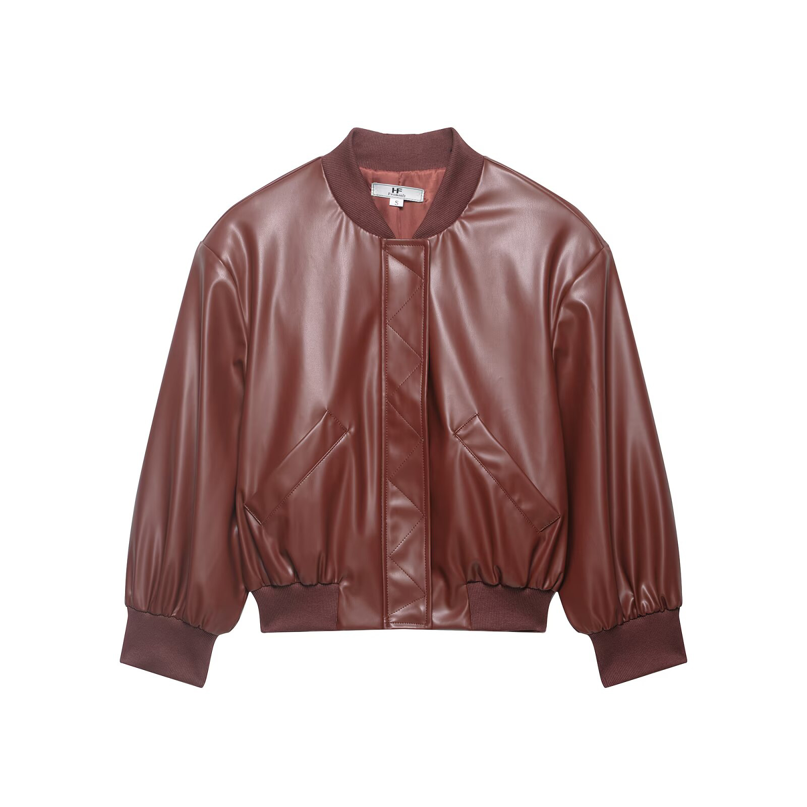 New women's commuting style fa - Women'S Fashion Leather Jacket ulasan dan harga