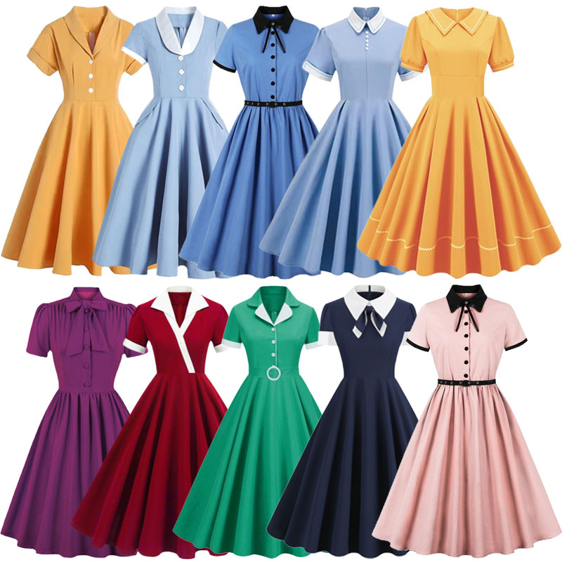 Summer French 1960s retro Audr - Women'S Fashion In The 1960S ulasan dan harga