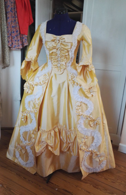 Rococo Fashion Dress Costume W - Women Fashion Gown ulasan dan harga