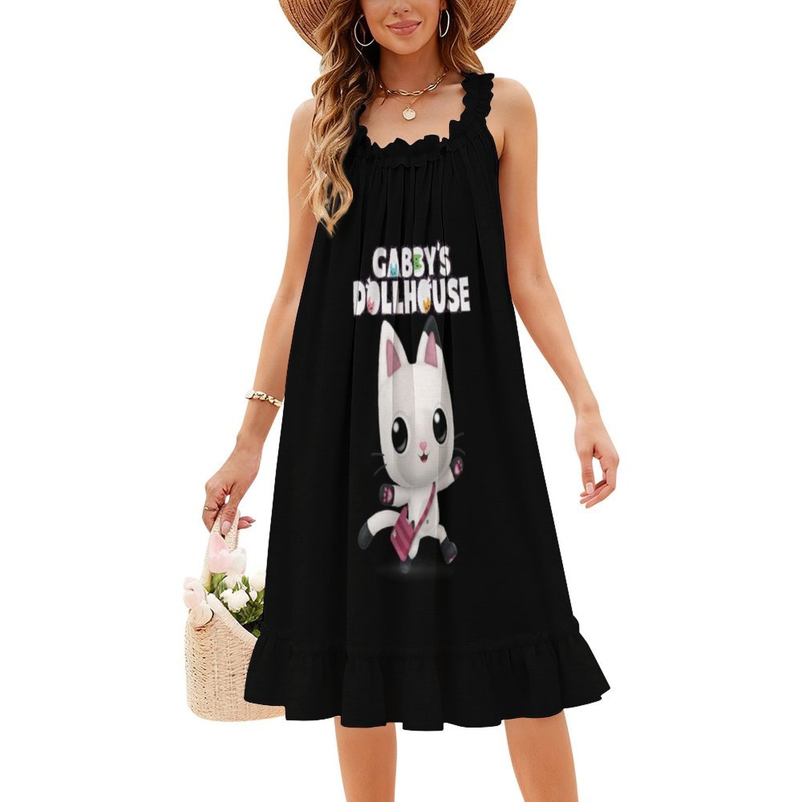 Gabby Dollhouse Boho Chic Dres - Women Fashion Gown ulasan dan harga